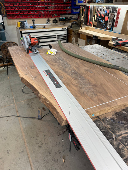 Black Walnut Waterfall Coffee Table