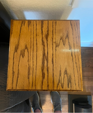 Black Walnut slab with Black Epoxy River and Steel Flowyline Design Legs.