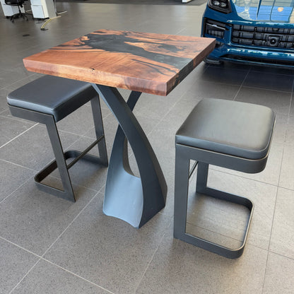 Black Walnut Bistro Table, SOLD